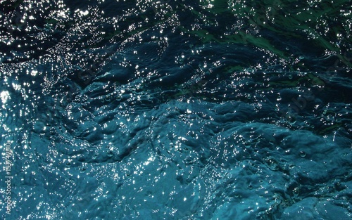 water wave blue texture ocean pattern © pharut