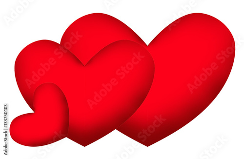 Family of hearts. Pregnancy