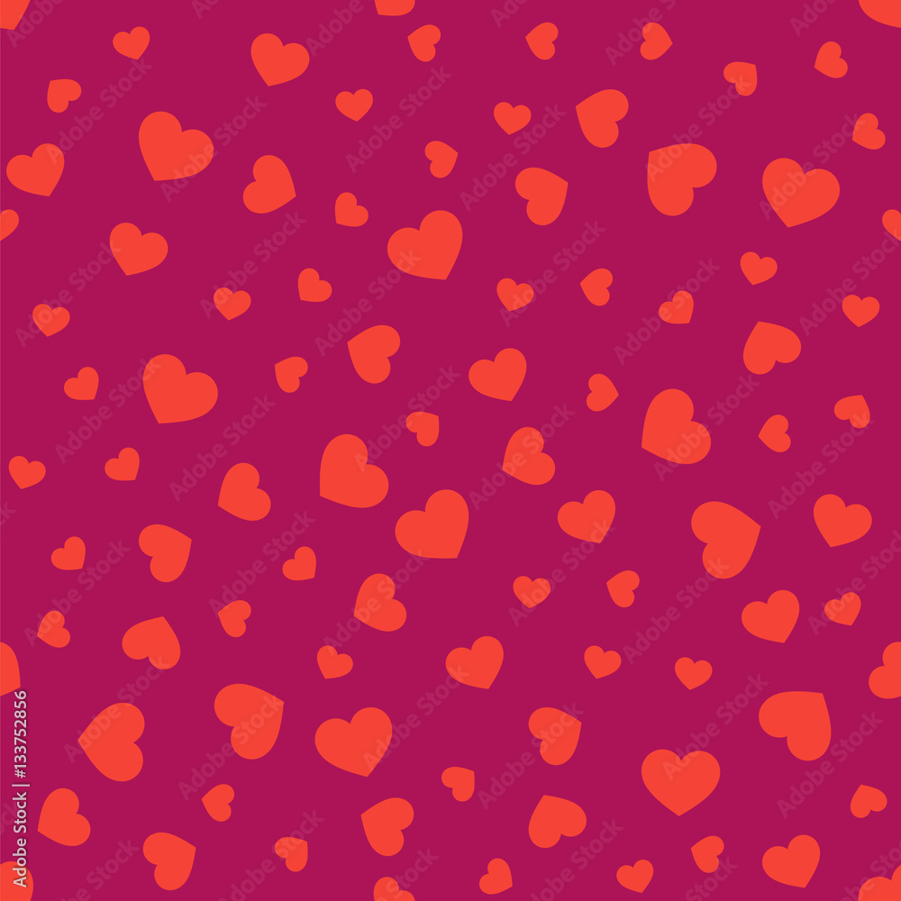 Seamless geometric pattern with hearts.Vector illustration. Seamless geometric pattern with hearts.Vector illustration.