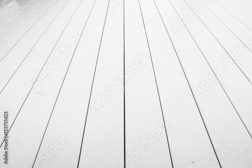 perspective white wood panel