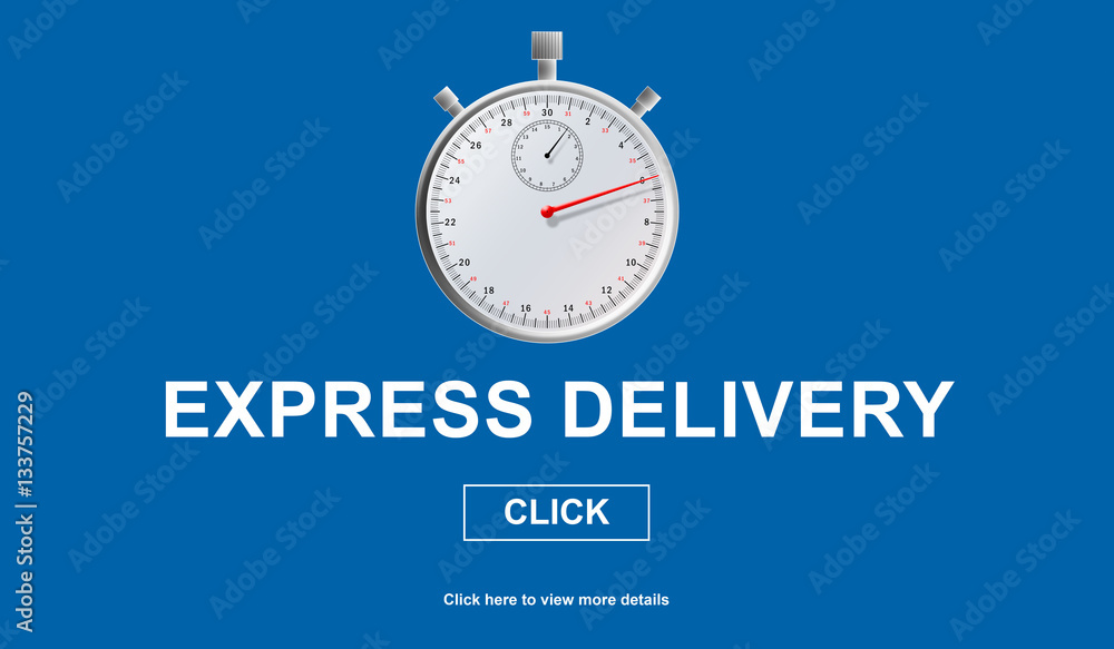 Express delivery concept Express delivery concept