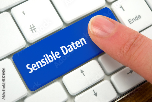 Foto Sensible Daten