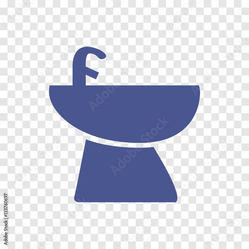 bidet icon vector