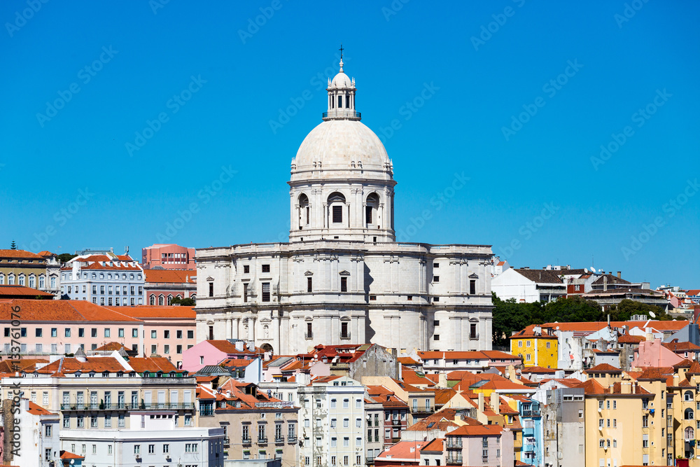 Famous Domed Church on Lisbon Hilltop