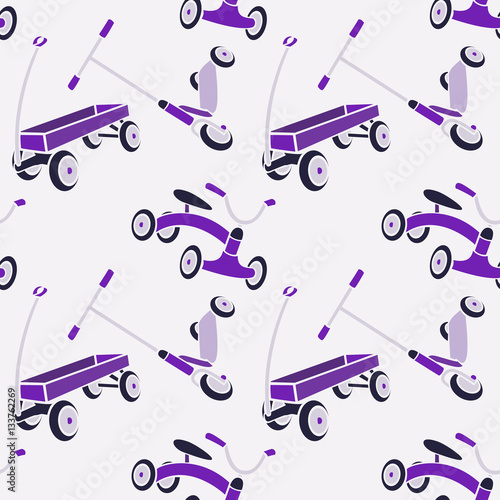 Vector Pattern 50s. Backdrop 1950s retro style.