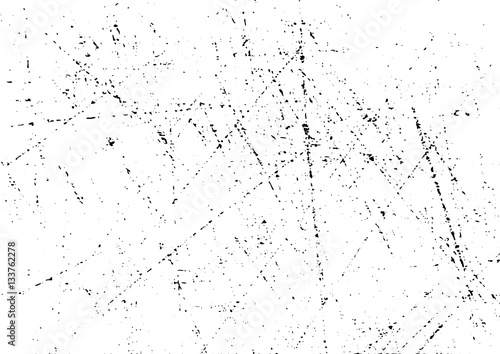Grunge texture scratch background vector.