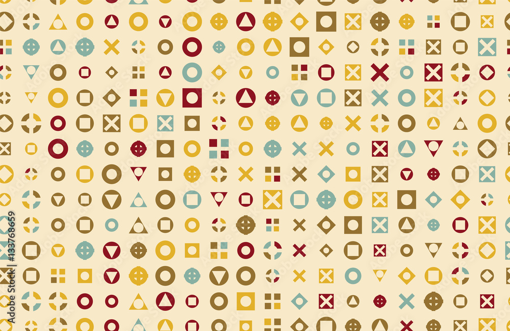 Vector Pattern 50s. Backdrop 1950s retro style. Vector Pattern 50s. Backdrop 1950s retro style.