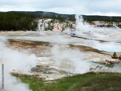 Emerald Spring at Yellowstone NP (USA)