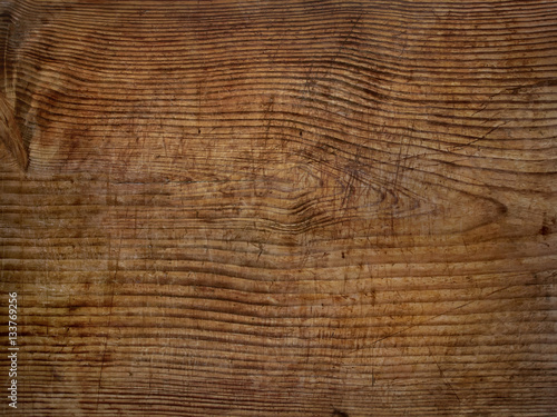 old scratched wooden board background