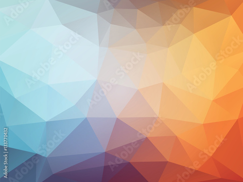 abstract geometric background with triangles