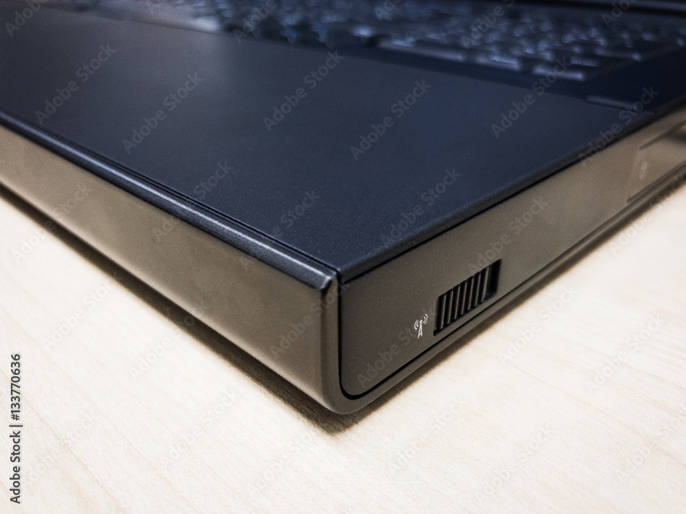 Wifi switch on laptop Stock Photo Adobe Stock