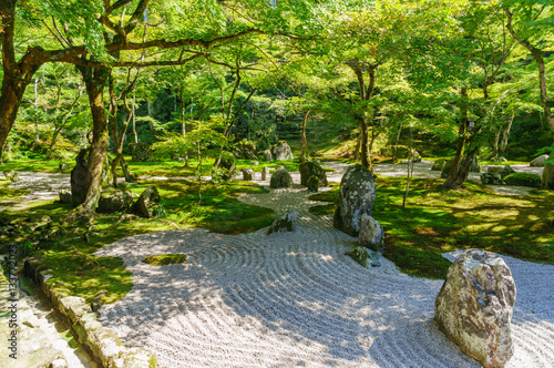 Fototapeta Naklejka Na Ścianę i Meble -  japanese landscape - komyozenji - dazaifu - fukuoka