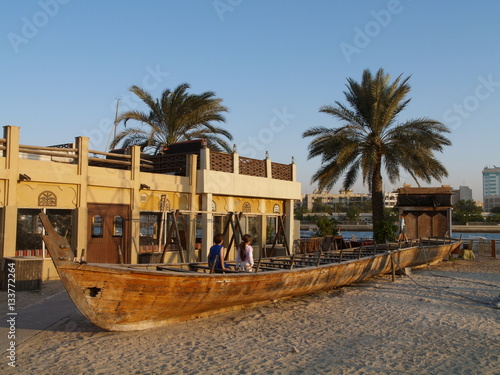 Photography Dubai Creek, Heritage Village, United Arab Emirates, Dubai