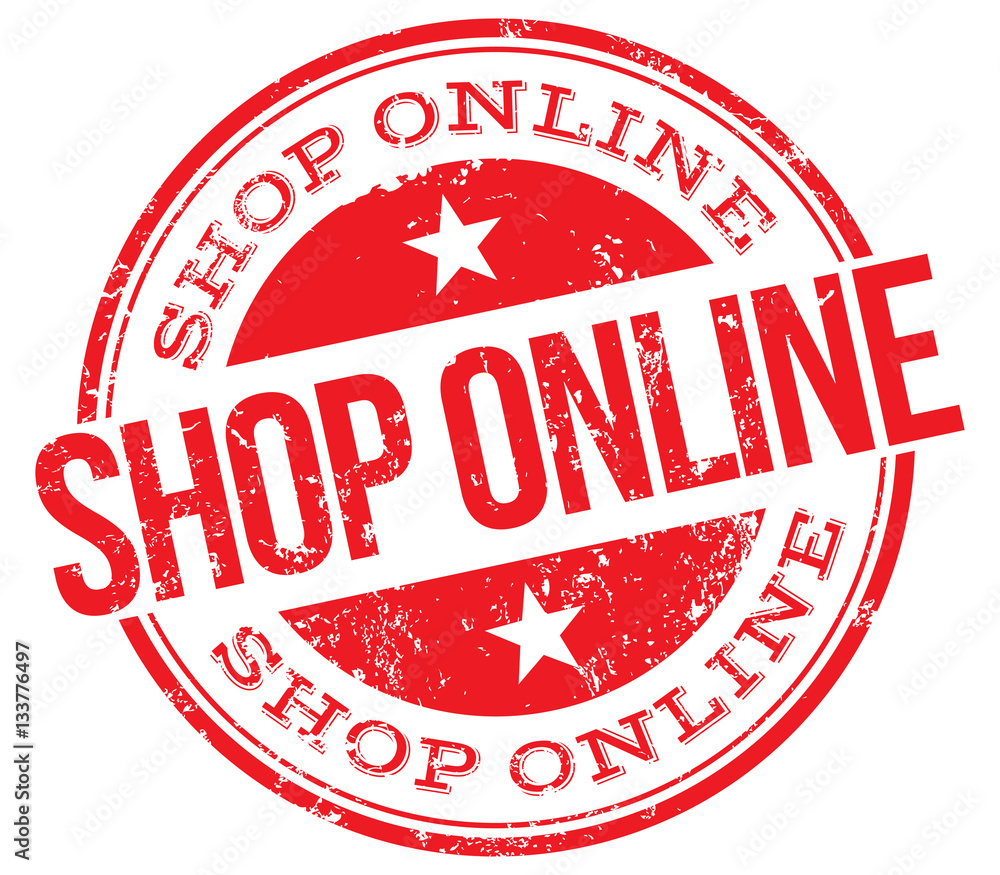 Shop Online stamp