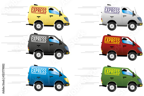 Fourgons EXPRESS x6 (Alpha)