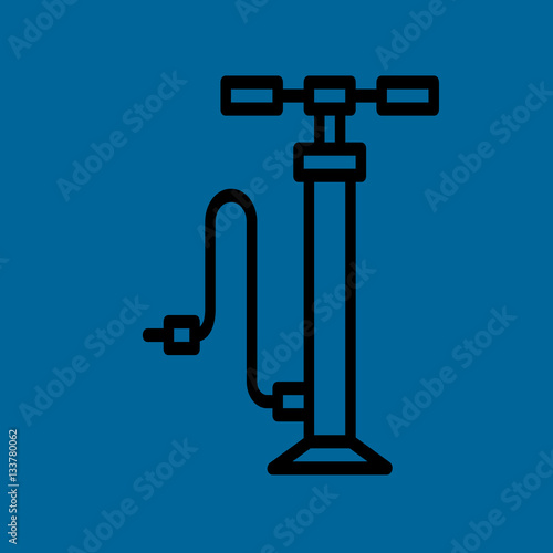 pump icon flat disign