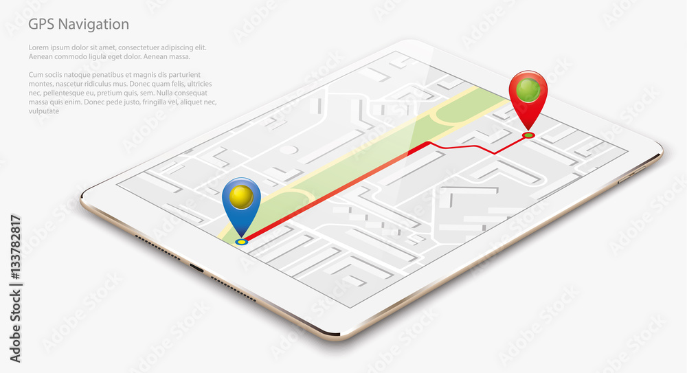 gps navigation in gold tablet gps navigation in gold tablet