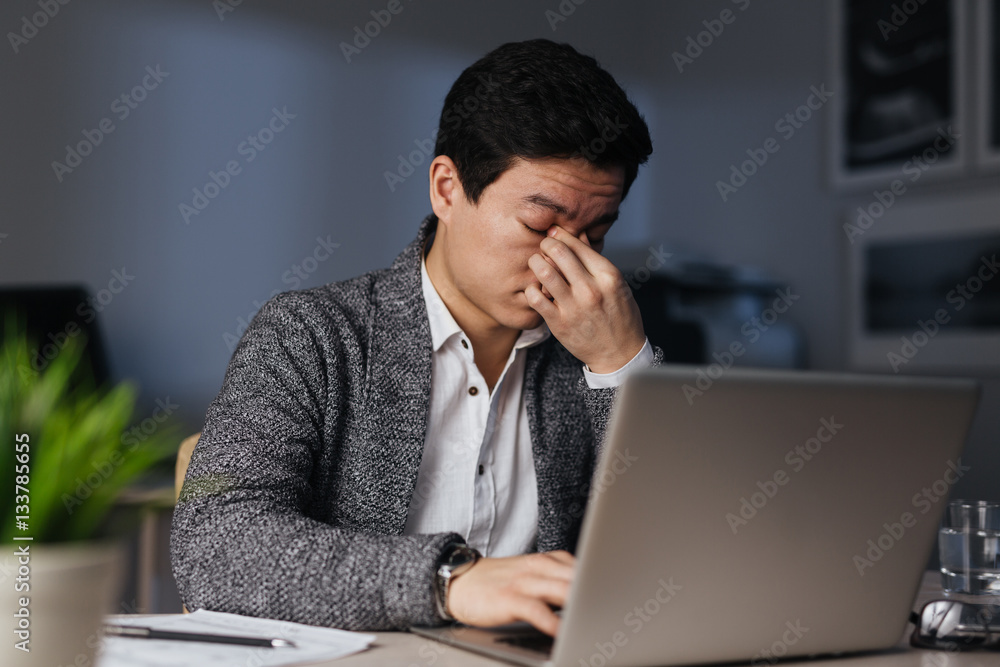 Overworked designer Overworked designer