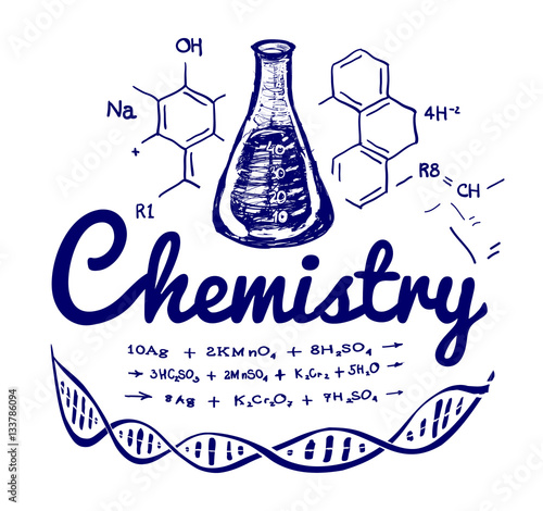 Hand drawn chemistry