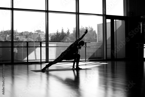 Slika na platnu Silhouette danseuse