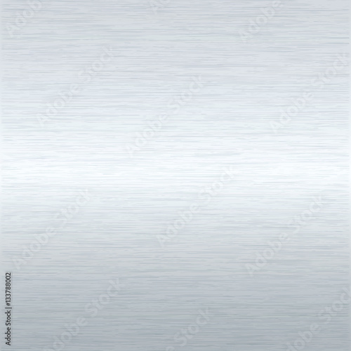 brushed silver surface