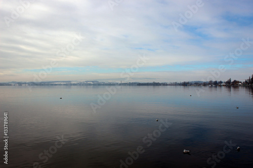 Lake of Zug mirror  Switzerland