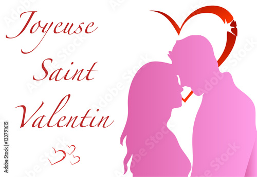 Carte de saint valentin modifiable