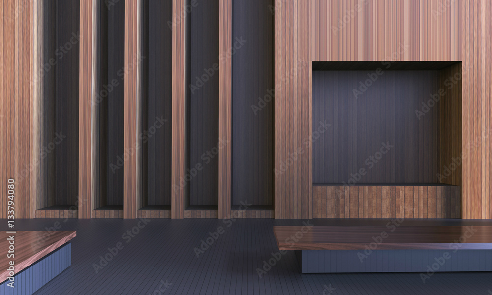Simple Modern Empty Room and Workplace Hardwood Clean Style / Contemporary Minimal Art Simple Modern Empty Room and Workplace Hardwood Clean Style / Contemporary Minimal Art
