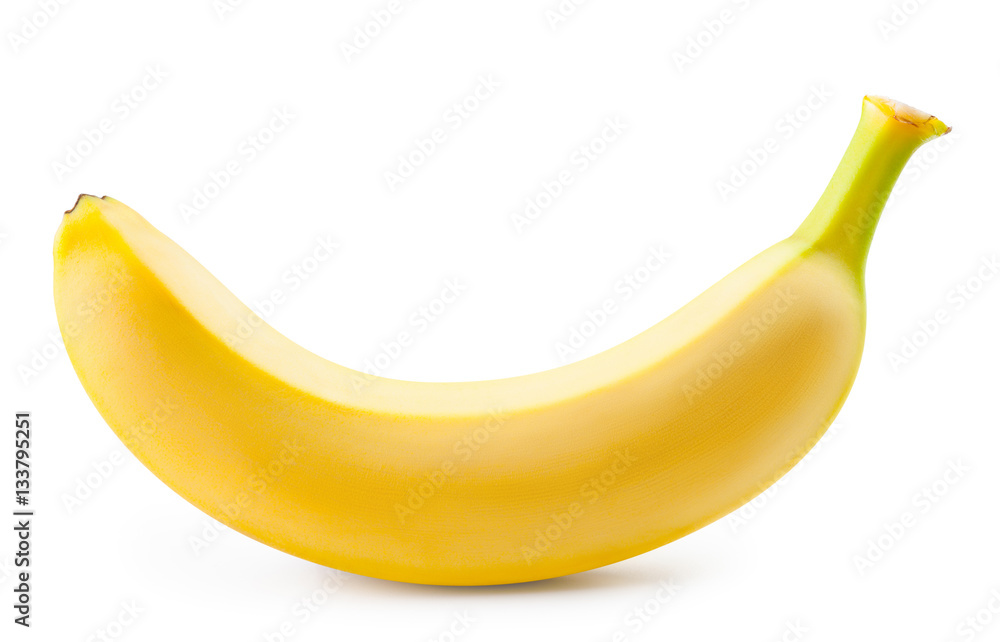 Banana isolated on white