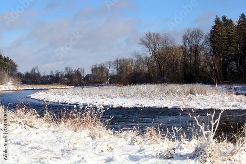 Natur im Winter.