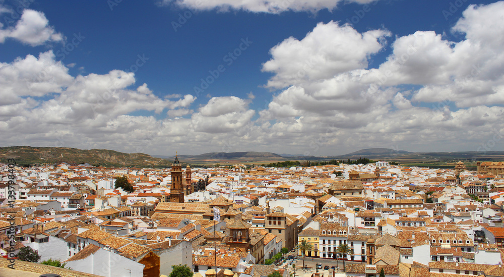 Panorámica de Antequera, Málaga