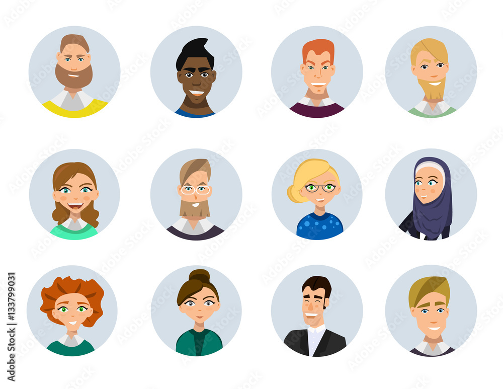 People avatars collection People avatars collection
