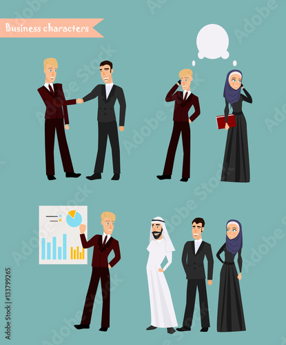 Arab Business People Meeting