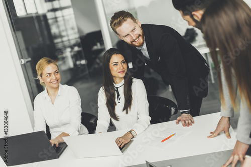 Business people in the office
