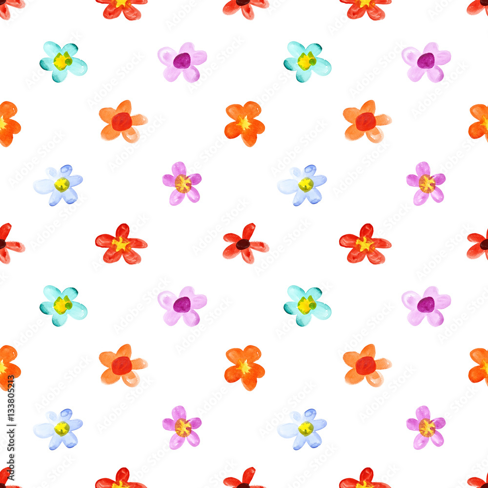 Spring flowers seamless Spring flowers seamless