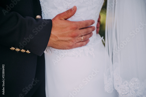 picture of man and woman with wedding ring