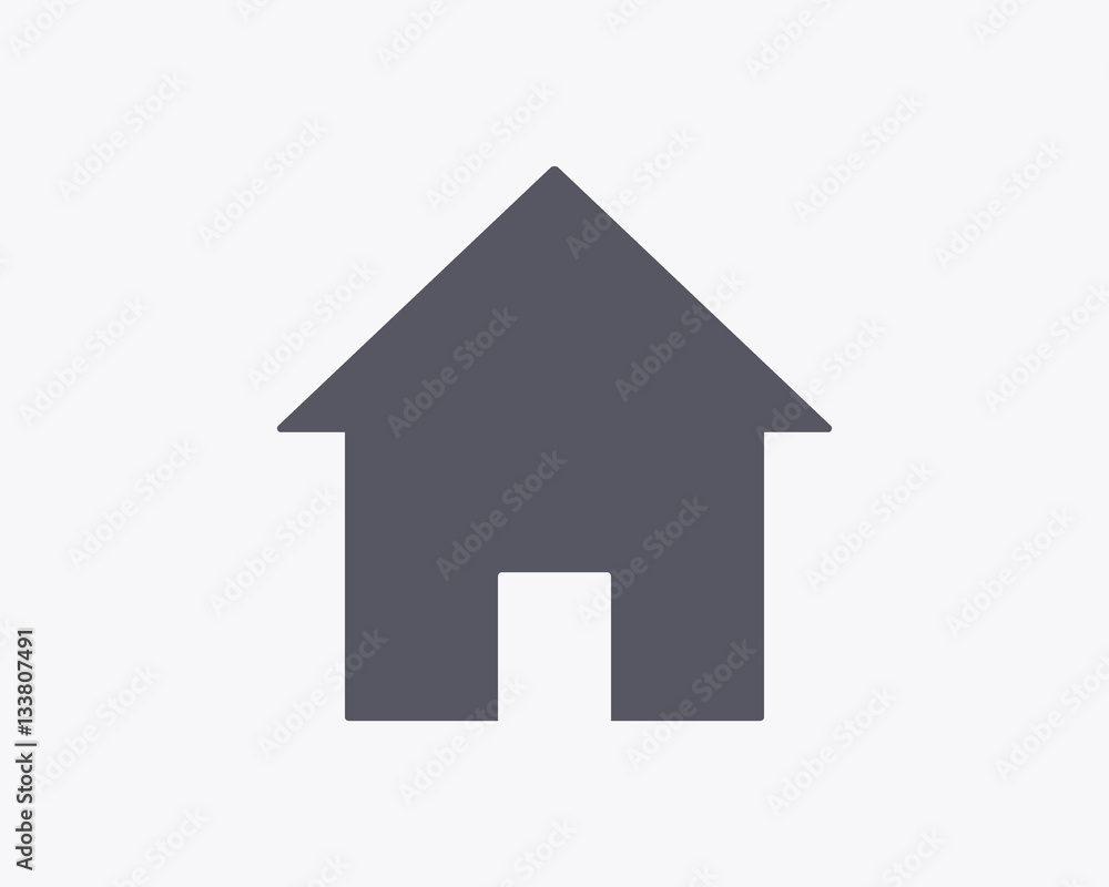 Home Page Icon - Vector illustration Home Page Icon - Vector illustration
