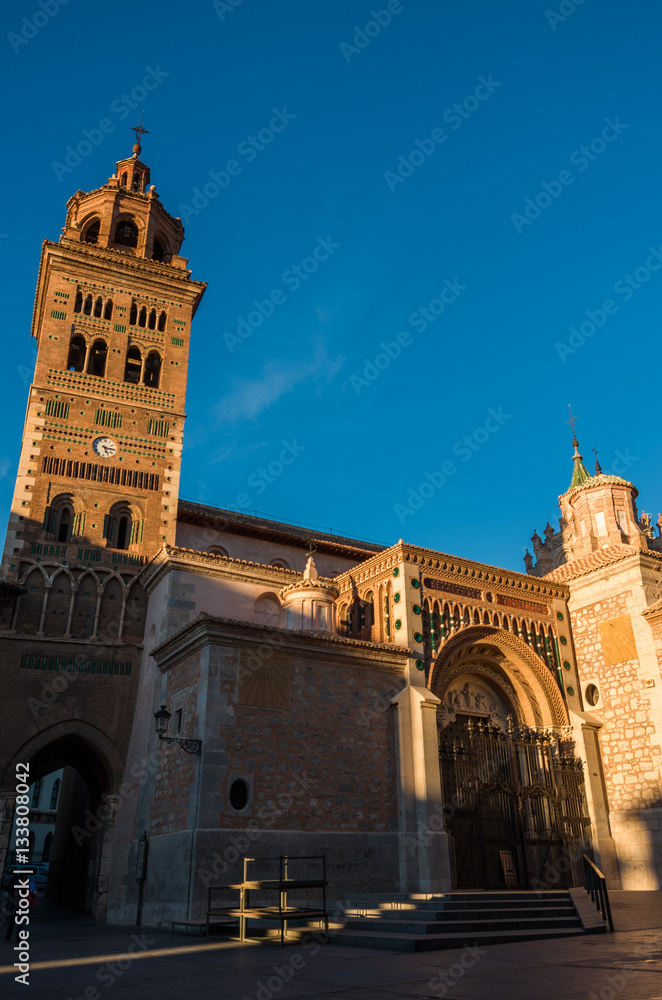 Mudejar Cathedral of Santa Maria de Mediavilla (13th century), Teruel. Aragon, Spain