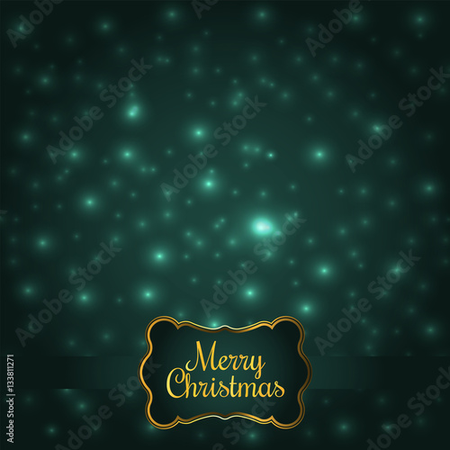 Colorful Green Glowing Christmas Lights.Vector elements can be used as backdrop for new Year decoration. Holiday Illustration, luminous electric garland, shiny light bulbs and wire