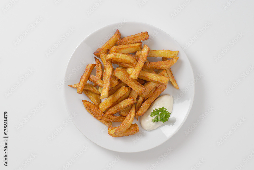 fried chipped potatoes fried chipped potatoes
