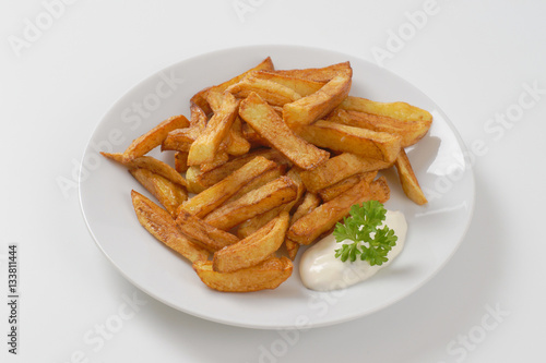 fried chipped potatoes