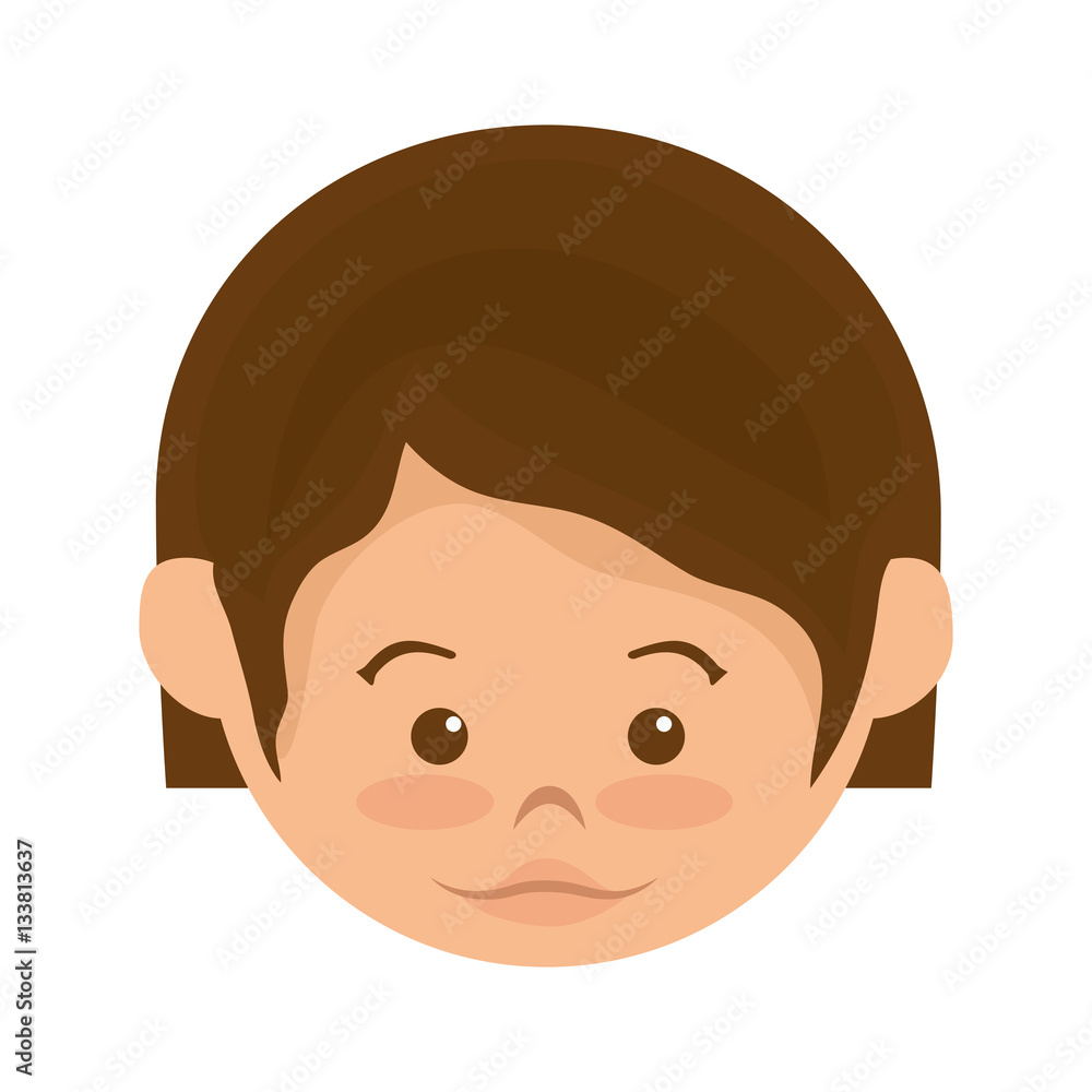 woman avatar character isolated icon vector illustration design