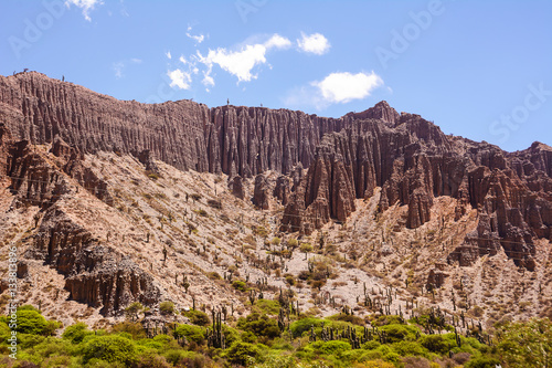 Badlands of mountain in Jujuy's province (Argentina)