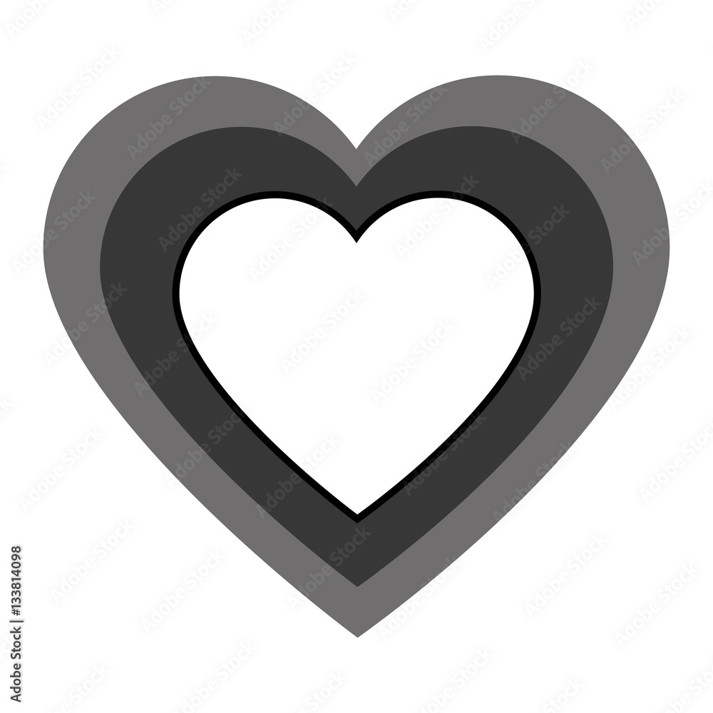 heart love card icon vector illustration design heart love card icon vector illustration design