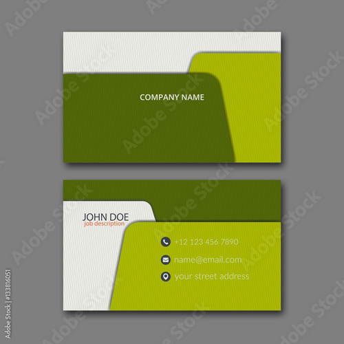Business Card Template.