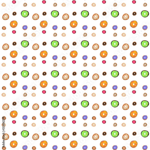 Beetles  set on an isolated background