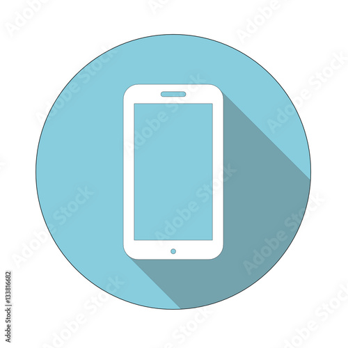 smartphone - telephone - Bleu clair