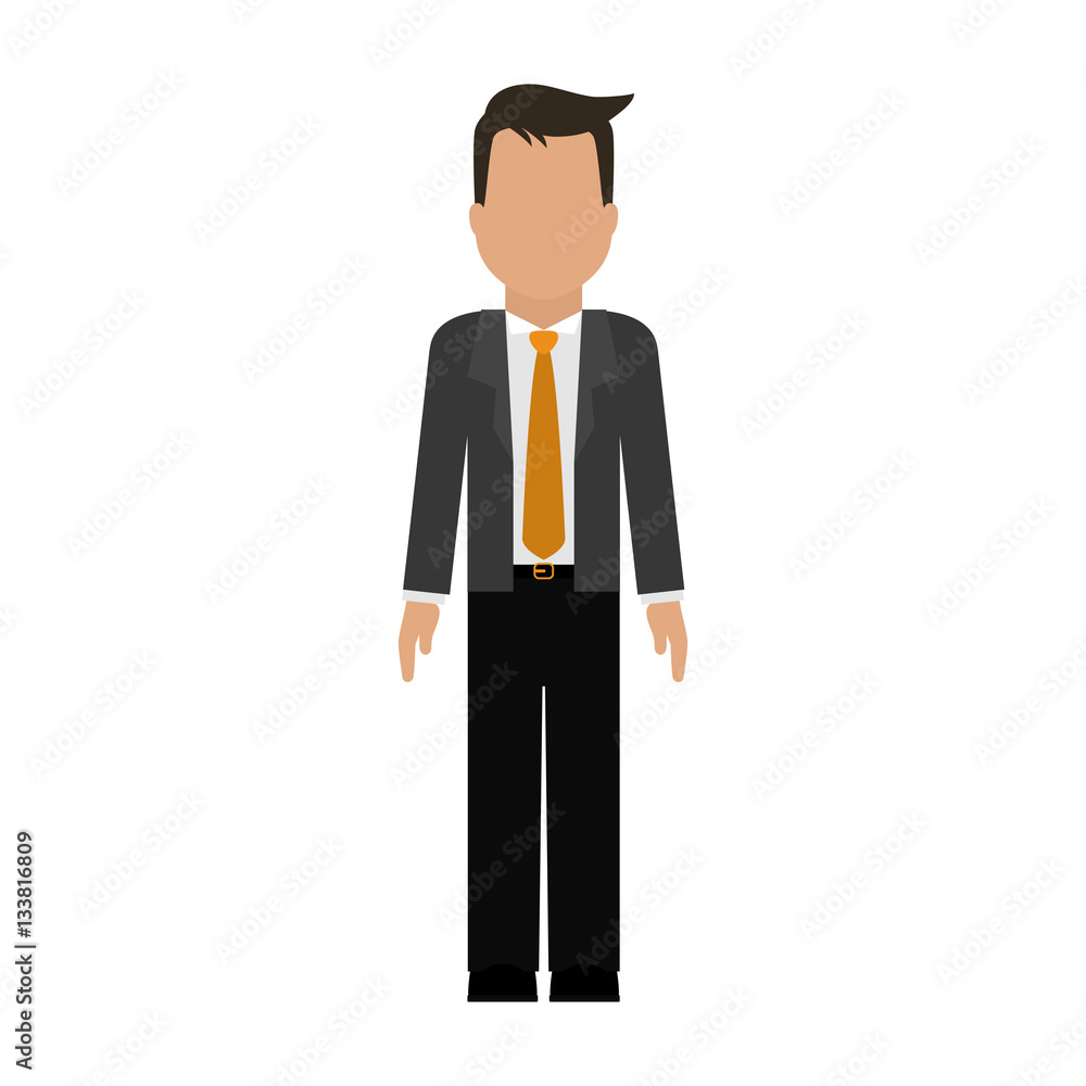 businessman faceless icon image vector illustration design businessman faceless icon image vector illustration design