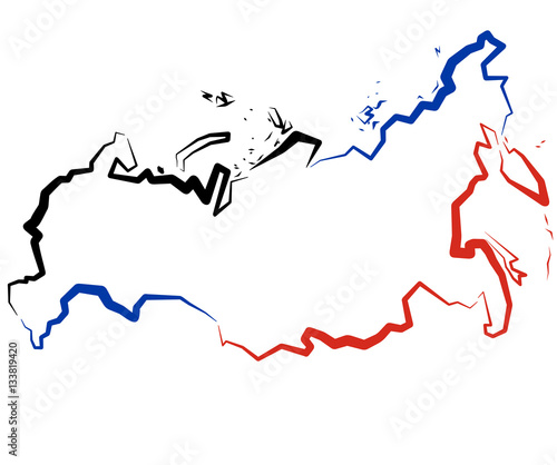 Rosja - mapa