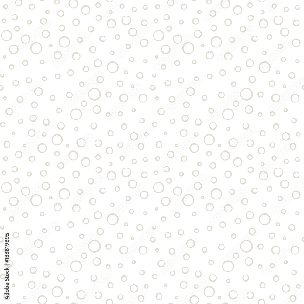 abstract geometric gray deco vector bubbles pattern